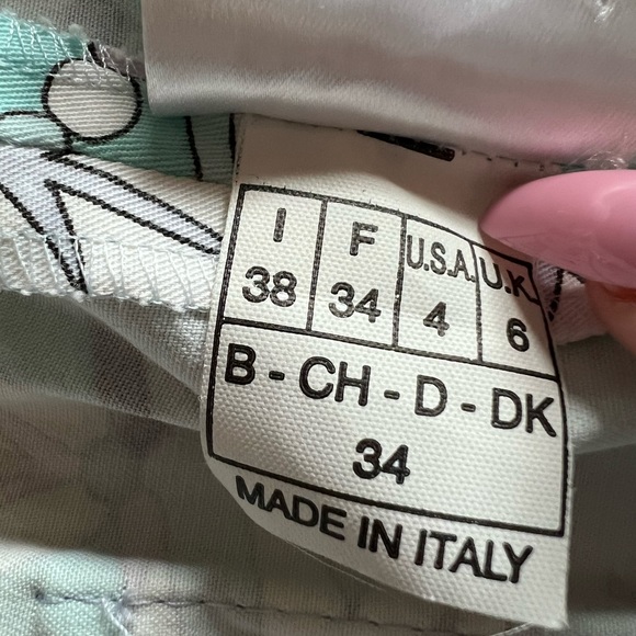 Emilio Pucci Vintage Straight Leg Floral Print Pants - Picture 5 of 9